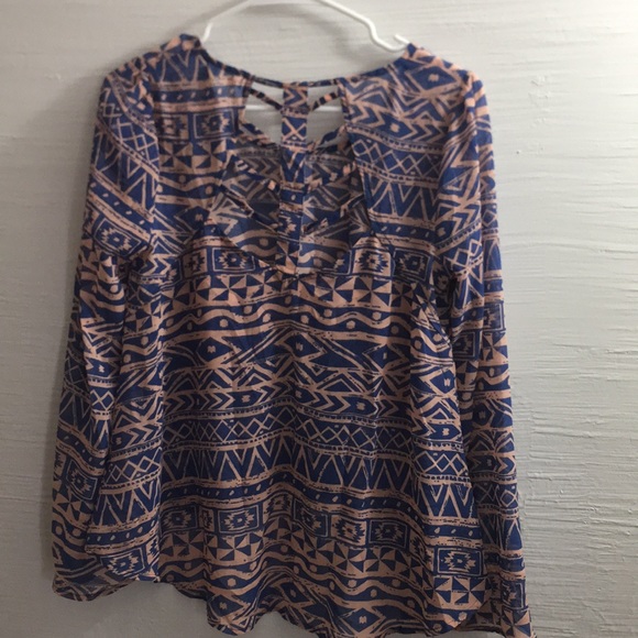 3 for $25 Blu pepper hi lo long sleeve boho style - Picture 6 of 8